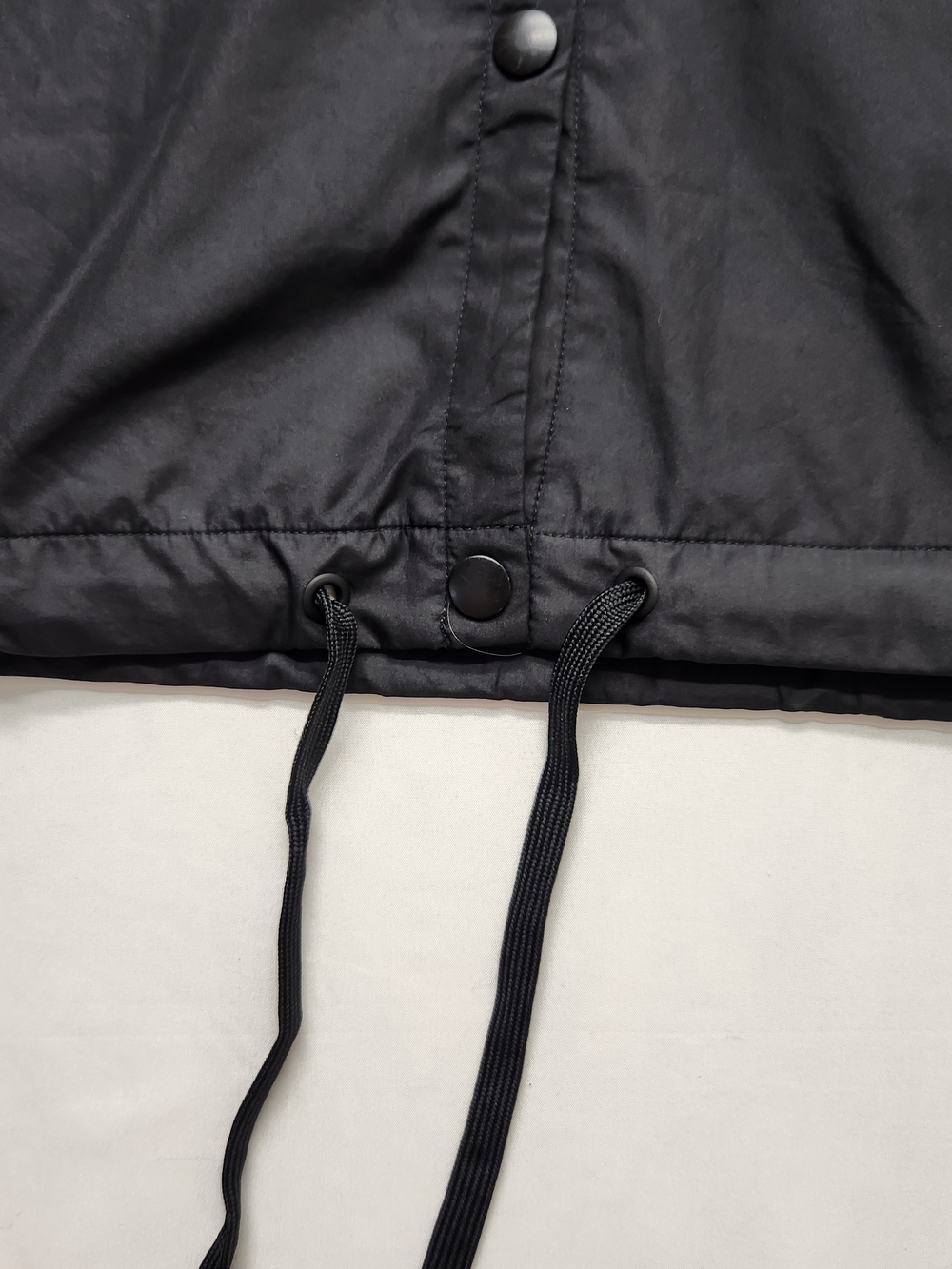 ⭐️Adidas Women’s Team Track Jacket Black Large L Gorpcore Sporty Streetwear - Picture 3 of 11